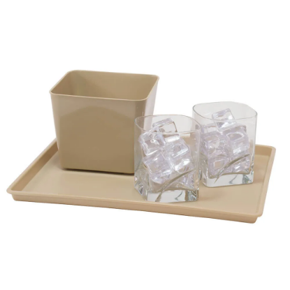 Picture of Rectangular Guest Room Tray with Square Corners