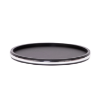 Picture of Leather Round tray w/ Spill Proof Plastic Rim