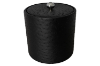 Picture of Leather 2 Qt Round Ice Bucket w/ Vinyl Lid Metal Ball Knobor wood Knob and Built In Insulating Liner Brilliant