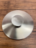 Picture of 3 Qt Double Metal Wall w/ Round Knob Brushed Chrome