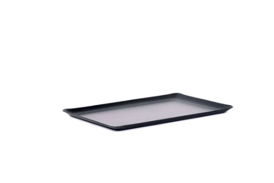 Picture of Rectangular Leather Laminated Service Tray  