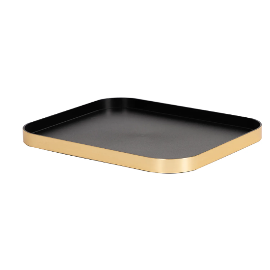 Picture of Rectangular Ice Bucket Serving Tray Brushed