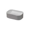 Picture of Rectangular Soap Dish w/ Rounded Corners Brushed