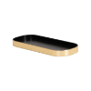 Picture of Rectangular Amenity Tray w/ Rounded Corners and Spill Proof Rim Brushed