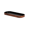 Picture of Rectangular Amenity Tray w/ Rounded Corners and Spill Proof Rim Brushed