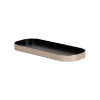 Picture of Rectangular Amenity Tray w/ Rounded Corners and Spill Proof Rim Brushed