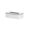 Picture of Flat Tissue Box Cover w/ Rounded Corners, Includes Bottom Brushed