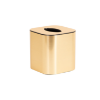 Picture of Boutique Tissue Box Cover w/ Rounded Corners, Includes Bottom Brushed