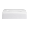 Picture of Rectangular Laquer Flat Tissue Box Cover w/ Open Bottom and Rounded Edges 