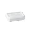 Picture of Facet Rectangular Soap Dish w/ Grooved Slots