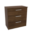 Picture of Medora Collection Media Chest  3 drawers (with shelf) W 36" D 22" H 36" Casegood Finish Color