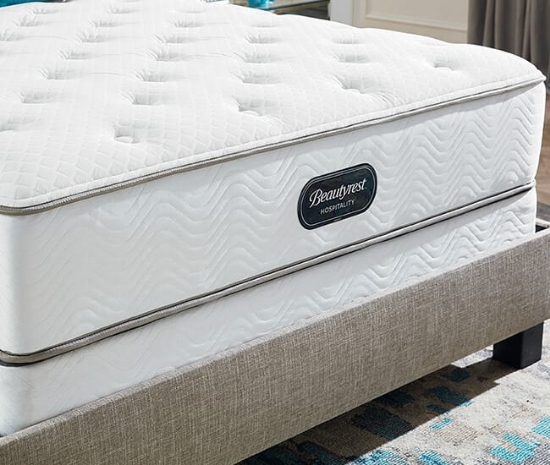 Picture of Simmons Beautyrest Best Western Monarch PlushOne Sided Mattress Only Approved for Upgrade Best Western Core