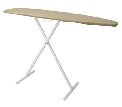Picture of 53" Basic Ironing Board; White With Khaki Cover 4/cs