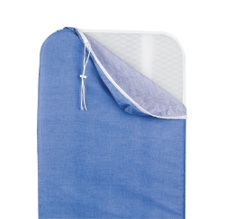 Picture of 53" x 13" Replacement Drawstring Ironing Board Cover; Blue 12/cs