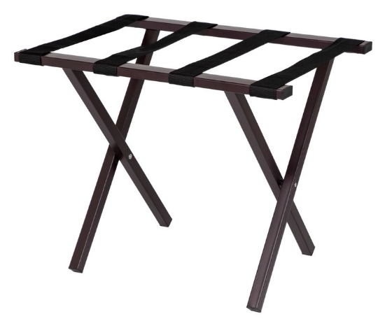 Picture of Metropolitan Luggage Rack; Brown 4/cs