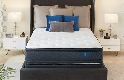 Picture of Simmons Beautyrest Choice Hotels Platinum Suite III Euro Pillow Top - 14"   Two Sided Mattress  