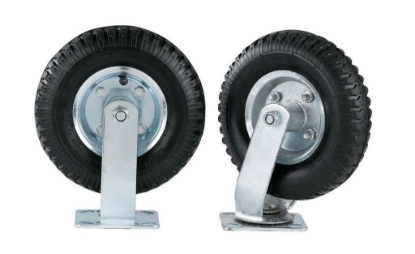 Picture of 8" Fully Pneumatic Wheels; Set of 4; 2 Rigid/2 Swivel 1/cs