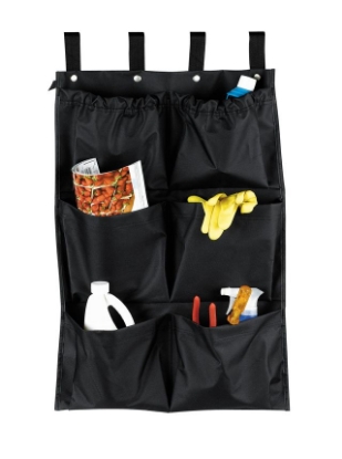 Picture of 6 Pocket Caddy Bag 19" x 32"; Black 24/cs