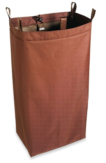 Picture of 18" x 30" Loop and Snap Cart Bag; Brown 20/cs