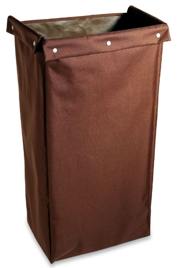 Picture of 18" x 30" Fold Over Cart Bag; Brown 20/cs