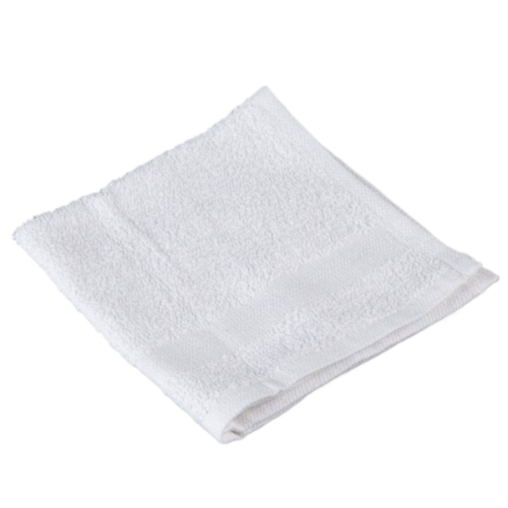 Picture of Silver Towel Collection – Washcloth, 12x12, 86% Cotton / 14% Polyester with 100% Cotton, Pack of 25