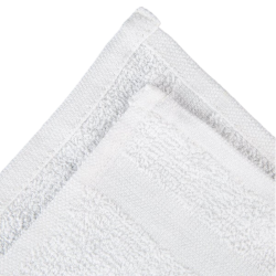 Picture of Silver Towel Collection – Washcloth, 12x12, 86% Cotton / 14% Polyester with 100% Cotton, Pack of 25