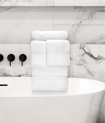 Picture of NUVOLA TOWEL COLLECTION Bathmat 22 x 34,9.50 lb 100% Ringspun Cotton CTZ Pack of 5 DZ 