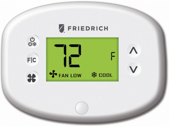 Picture of Friedrich PDE07R3SG 7,200 BTU PTAC with Electric Heat – 265 Volt, 20 Amp Plug