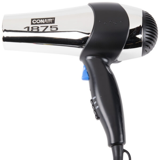 Picture of Conair1875 Watt Turbo Hair Dryer Chrome