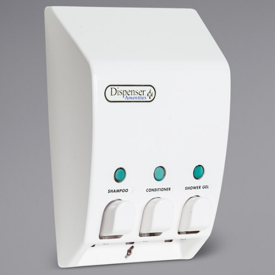 Picture of Classic Dispenser Three Chamber, White