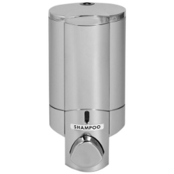 Picture of AVIVA Dispenser one chamber , Chrome w/Solid Satin Bottle