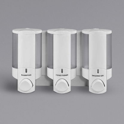 Picture of AVIVA Dispenser Three Chamber, White/Translucent