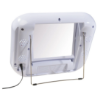 Picture of Jerdon Style Lightied table Top Mirrors 5X-1X LED Lighted Mirror, Bluetooth,  AC and Battery Powered J1025