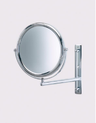 Picture of Jerdon Style NON-Lighted Wall Mount Mirrors  9", 3X-1X  Wall Mount Mirror, Single Arm, Chrome JP3030CF JP3030CF