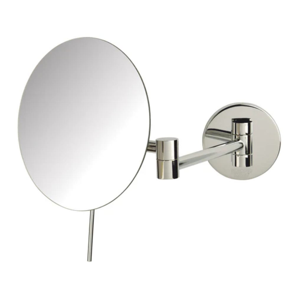 Picture of Jerdon Style NON-Lighted Wall Mount Mirrors  7.75"  5X Wall Mount Mirror, Extends 14.5", Nickel Finish JRT685N