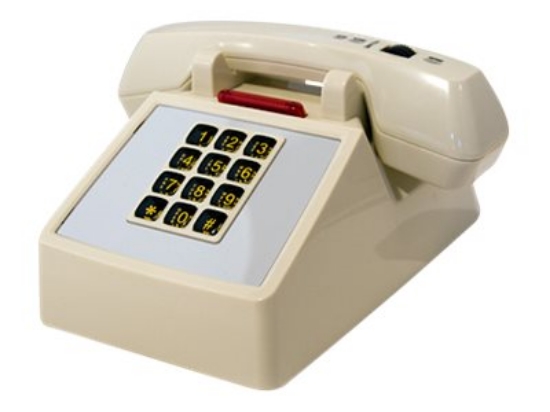 Picture of D2600C Traditional Deskset phone- corded phone