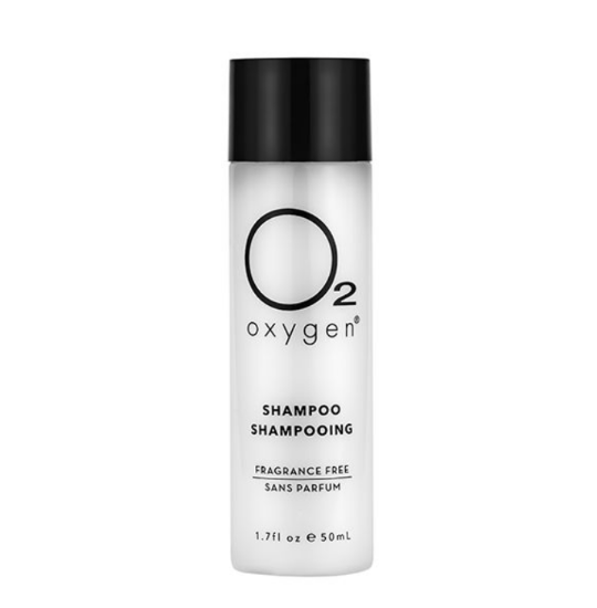 Picture of Oxygen Fragrance Free Shampoo 1.7oz/50ml Shampoo in bottle