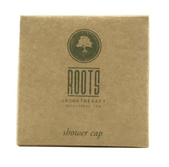 Picture of Roots Shower Cap in box