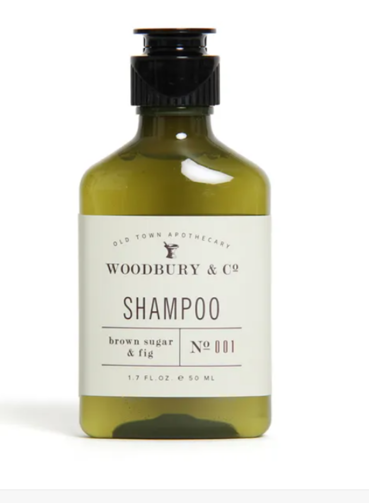 Picture of Woodbury & Co. Shampoo 50mL in bottle