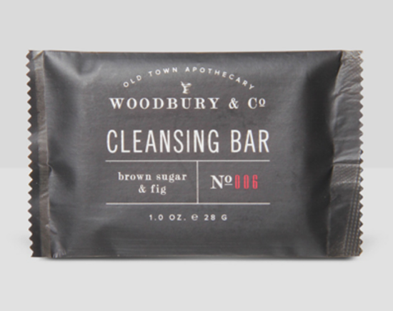 Picture of Woodbury & Co. Cleansing Soap 28g in paper