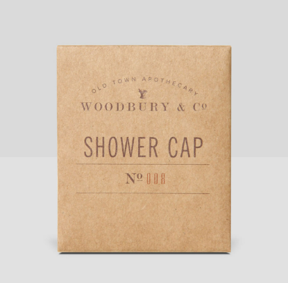 Picture of Woodbury & Co. Shower Cap in paper box