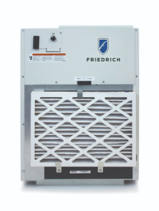 Picture of Friedrich VHA09K34RTQ Vert-I-Pak 9000 BTU Class VTAC with Heat Pump - 11.9 SEER2 - 3.4 kW Electric Heat - 230V 60 Hertz