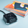 Picture of Cubietime Simple Day Alarm Clock Black With Surge Protection