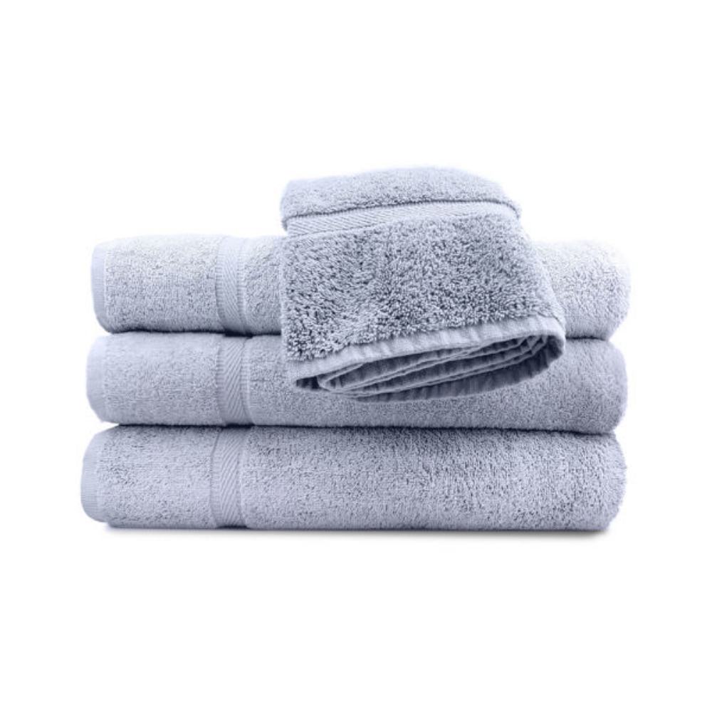 Picture of Oxford Imperiale Blue Mist Towel Collection - Washcloth 13x13, 100% Ring spun Cotton, 1.35 lbs. Carton Pack of 25 Dozen