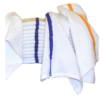 Picture of CLEANING TOWELS & BAR MOPS 17 x 20 100% Cotton Full Terry Bar mops 32.00 oz  BALE Pack of 50 DZ 