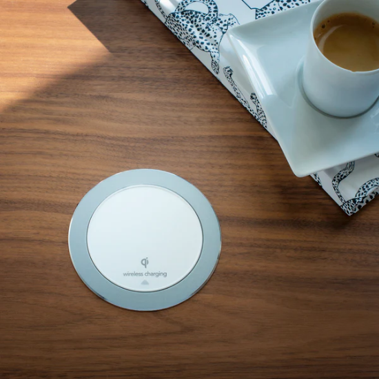 Picture of CubieSpot Elite Wireless Charger , White Color