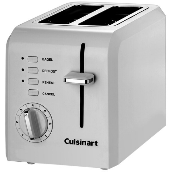 Picture of Cuisinart® 2-Slice Compact Toaster White