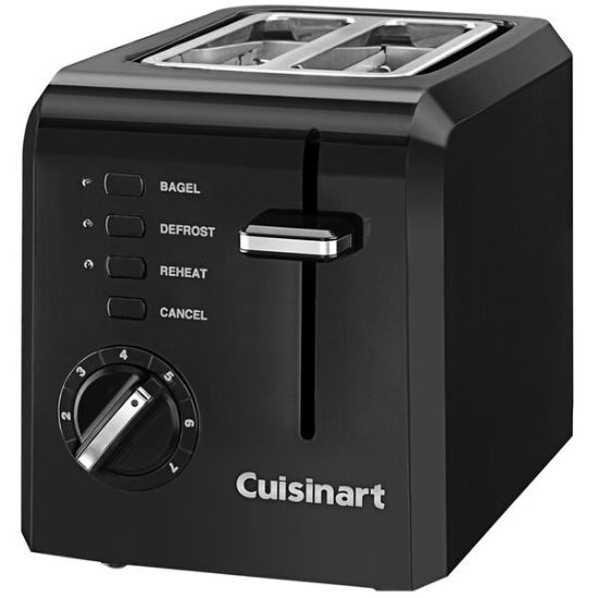 Picture of Cuisinart® 2-Slice Compact Toaster Black