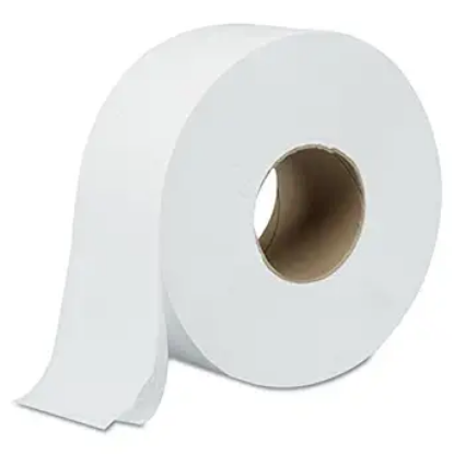 Picture of JUMBO PRO GREEN TOILET PAPER 12 ROLLS A CASE 1000 FEET