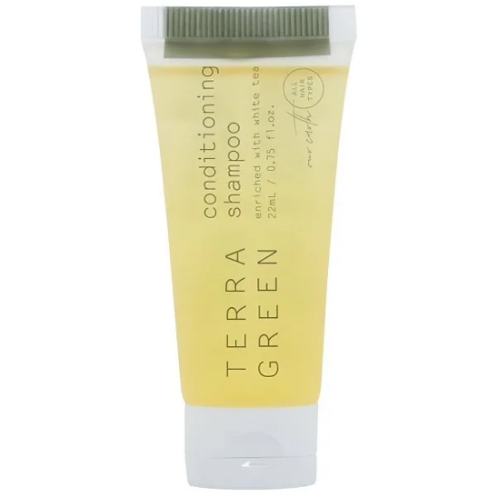 Picture of Terra Green White Tea Conditioning Shampoo 22ml in tube